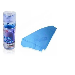 TOALHA MÁGICA SUPERPRO BETANNIN AZUL 65X43CM ABSORVE 10X MAIS