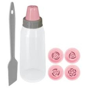 DECORADOR DE BOLO COM BICO RUSSO – CONTÉM 5 BICOS