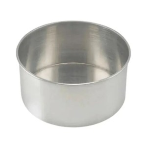 FORMA DE ALUMINIO REDONDA FUNDO FALSO 15X10 CM