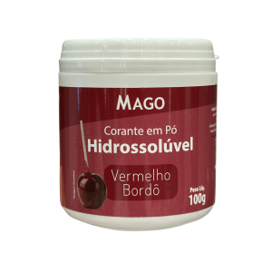 CORANTE PÓ ALIMENTÍCIO BORDÔ 100 GR