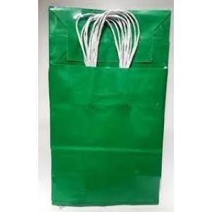 SACOLA DE PAPEL 18X09X22 -  PACOTE COM 10 UNIDADE