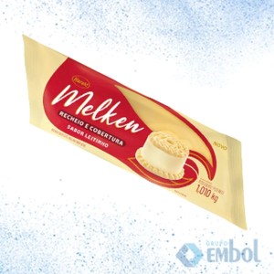 RECHEIO E COBERTURA MELKEN SABOR LEITINHO 1,010 KILOS