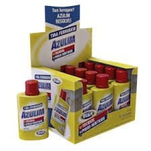 CAIXA DE TIRA FERRUGEM 50ML AZULIM - 12 UNIDADES